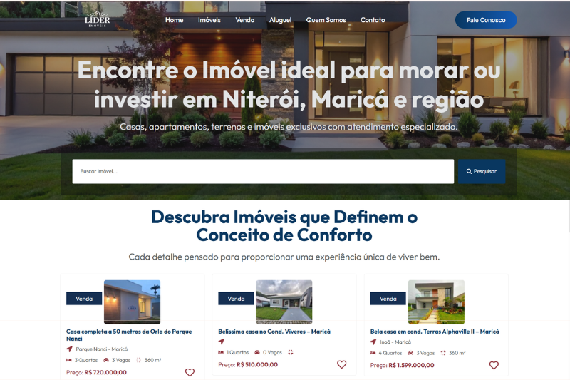 Imobiliária Líder